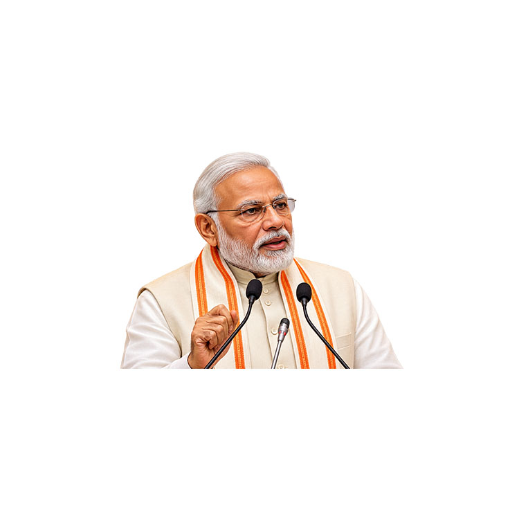 Narendra Modi – Bharatiya Janata Party (BJP) Leader PNG
