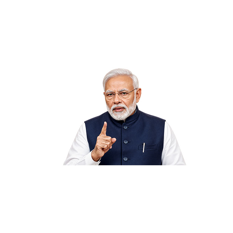 Narendra Modi – Bharatiya Janata Party (BJP) Leader PNG